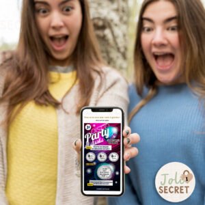 Carte à gratter envoi par sms, WhatsApp, mail. A gratter avec le doigt sur l'écran. Demande témoin