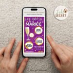 jeu digital pour enterrement de vie de jeune fille. Gages et défis à relever par la future mariée.