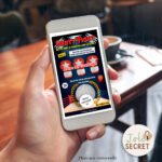 Dévoilement de l'annonce : Idéal pour une annonce de grossesse ou une demande marraine en grattant l'écran avec le doigt.