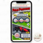 Annonce personnalisée – Jeu à gratter numérique voiture