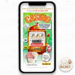 Carte à gratter numérique - annonce grossesse originale. A gratter sur son téléphone de façon simple.