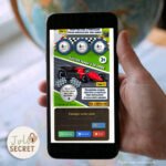 Jeu à gratter numérique Pole Position avec options de partage en ligne