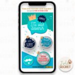 Carte à gratter annonce Parrain, Tonton, Papa, Papy Personnalisable. Faites vos plus belles demandes et annonces avec nos cartes virtuelles.