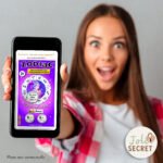 Carte à gratter sur téléphone – Thème Zodiaque pour Annonce Surprise – Image 2