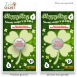 Carte à gratter digitale - Modèle Chance Trèfle Grossesse et Autres Annonces – Image 3