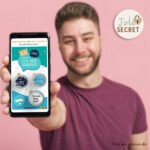 Homme annonce future tonton d'amour avec la Carte à gratter personnalisable.