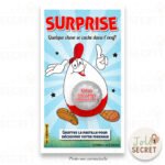 Carte numérique à gratter avec le doigt sur écran. Envoi par SMS, réceptionne immédiate