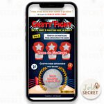 Ticket à gratter virtuel. Image principale du Ticket à gratter virtuel (thème Boxe) pour une annonce personnalisée et immédiate.