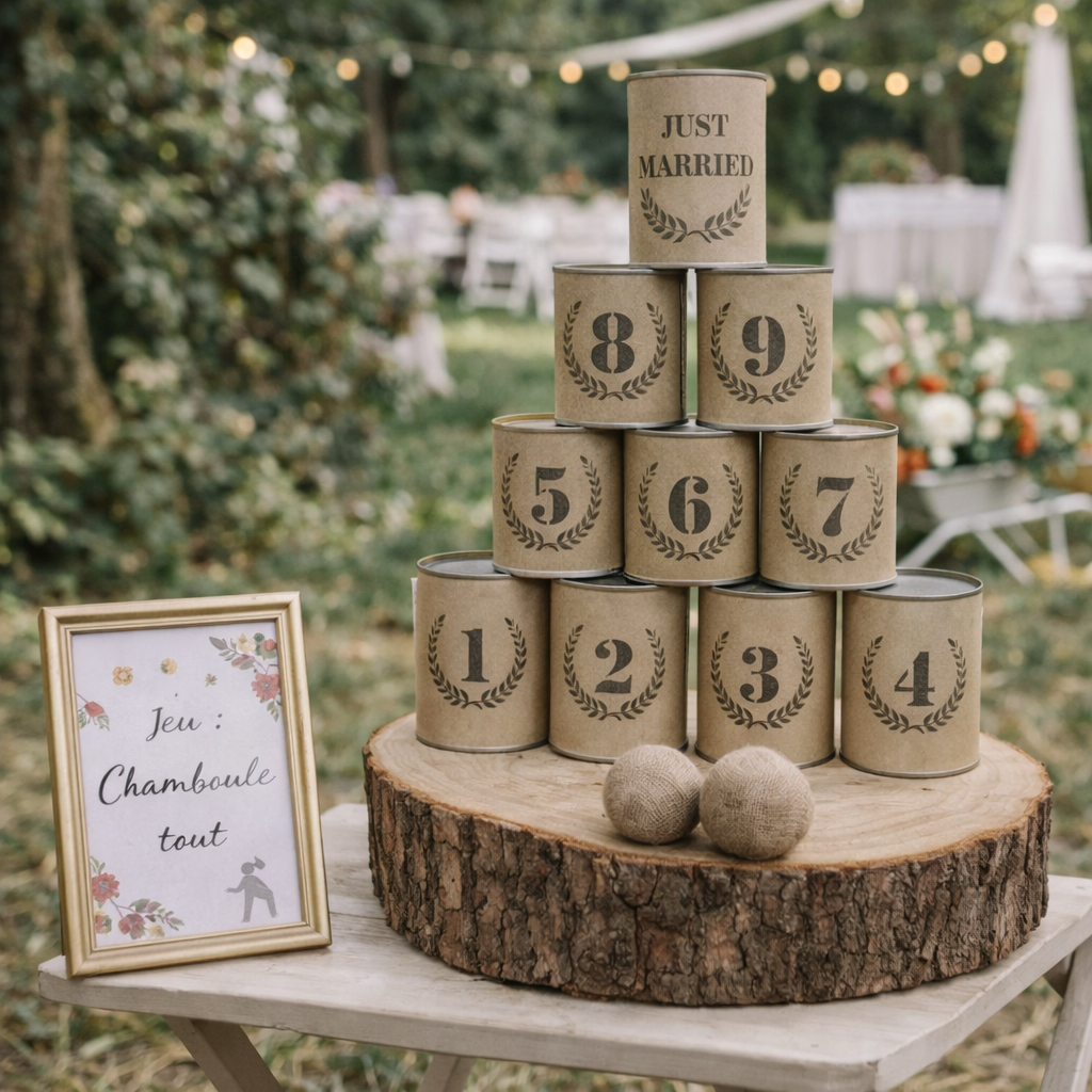 Jeux et animations calmes pour occuper les enfants lors d’un mariage champêtre